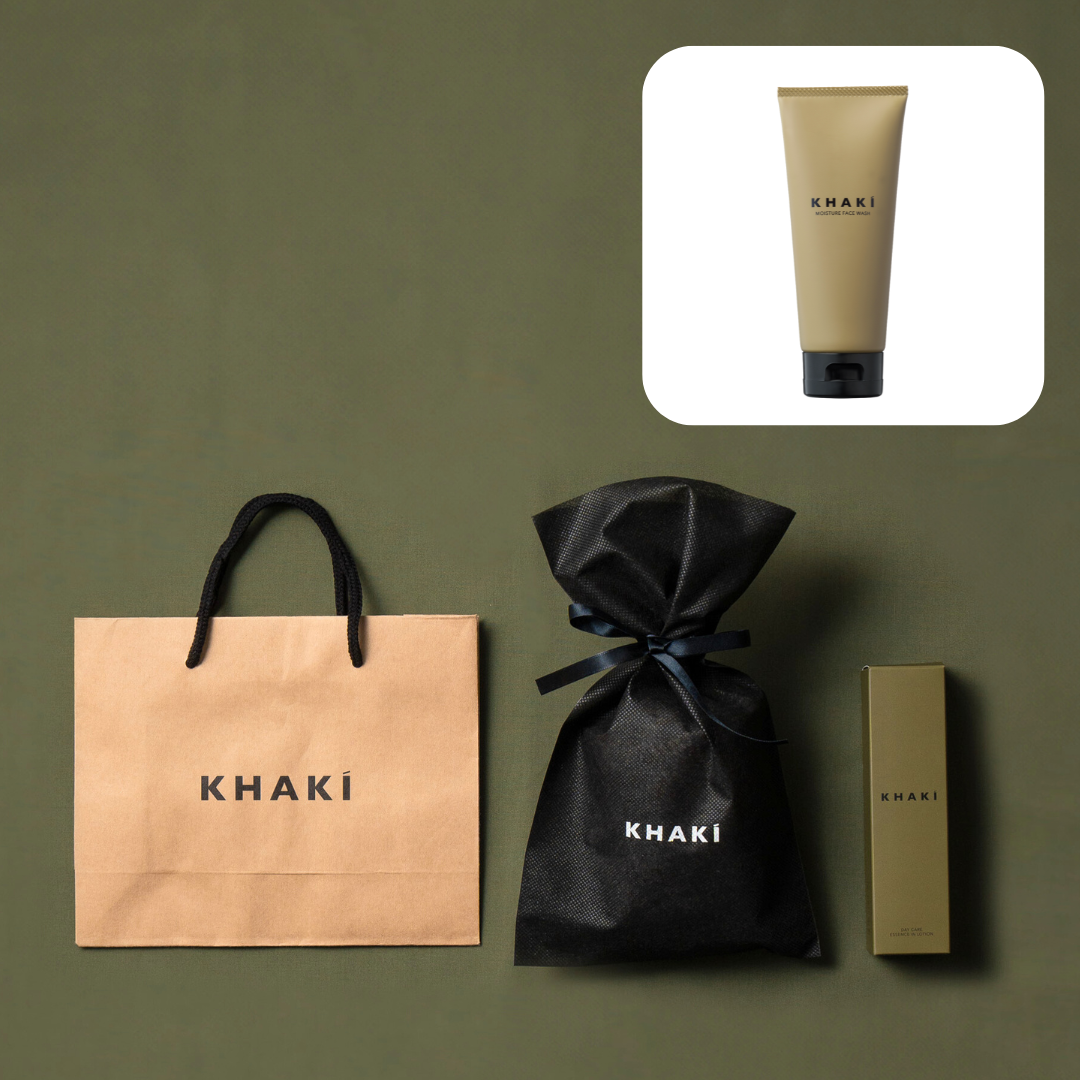 メンズスキンケアKHAKI モイスチャーフェイスウォッシュ＜洗顔料