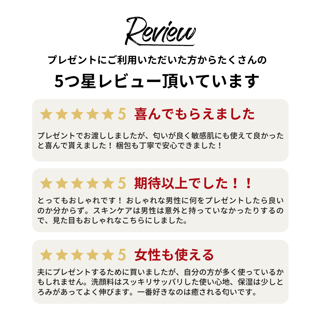 【ギフト】KHAKI デイリースキンケアセット<洗顔料 & オールインワンローション>