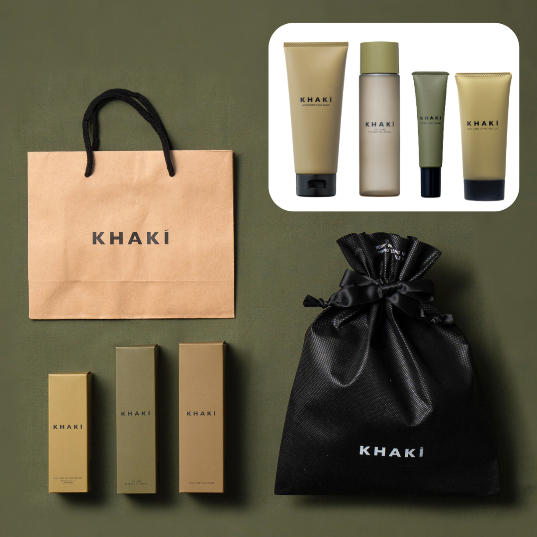 KHAKI メンズスキンケアセット＜洗顔料&化粧水＞ – KHAKI ONLINE SHOP
