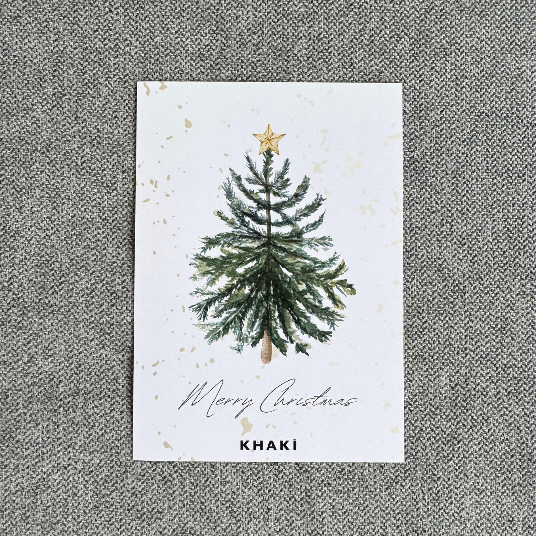 KHAKI クリスマスカード