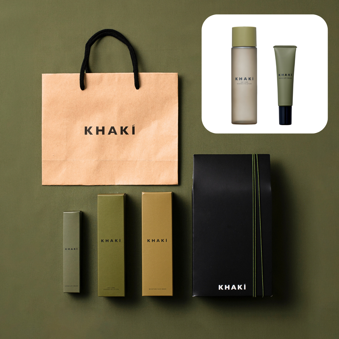 【ギフト】KHAKI 保湿ケアセット＜ オールインワンローション＆エイジングケアクリーム＞