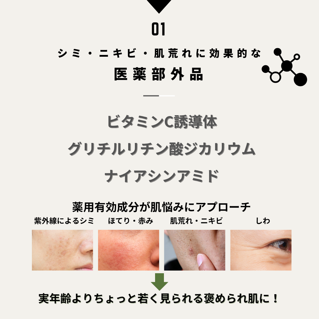 KHAKI デイリースキンケアセット＜洗顔料 & オールインワンローション＞