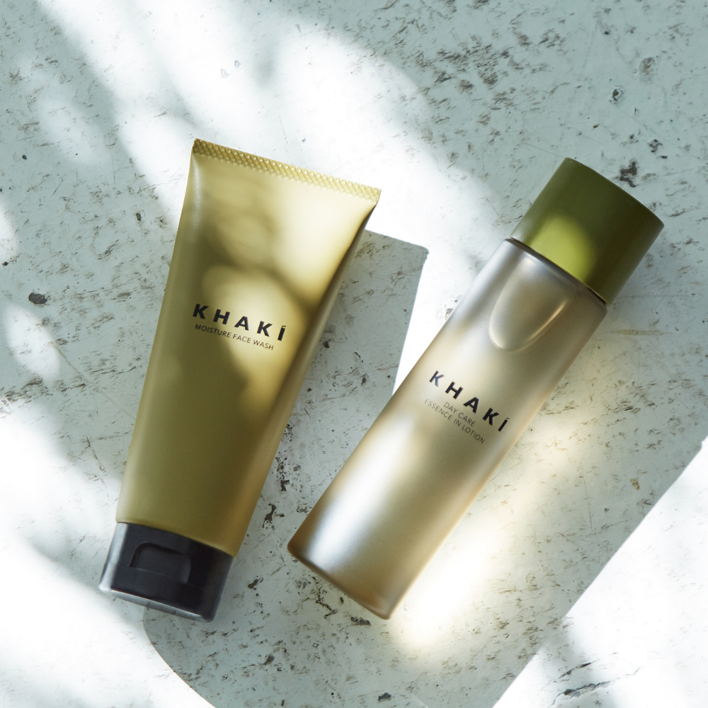 KHAKI スペシャルコフレ＜洗顔料＆オールインワンローション＆ポーチ＆洗顔泡立てネット＞