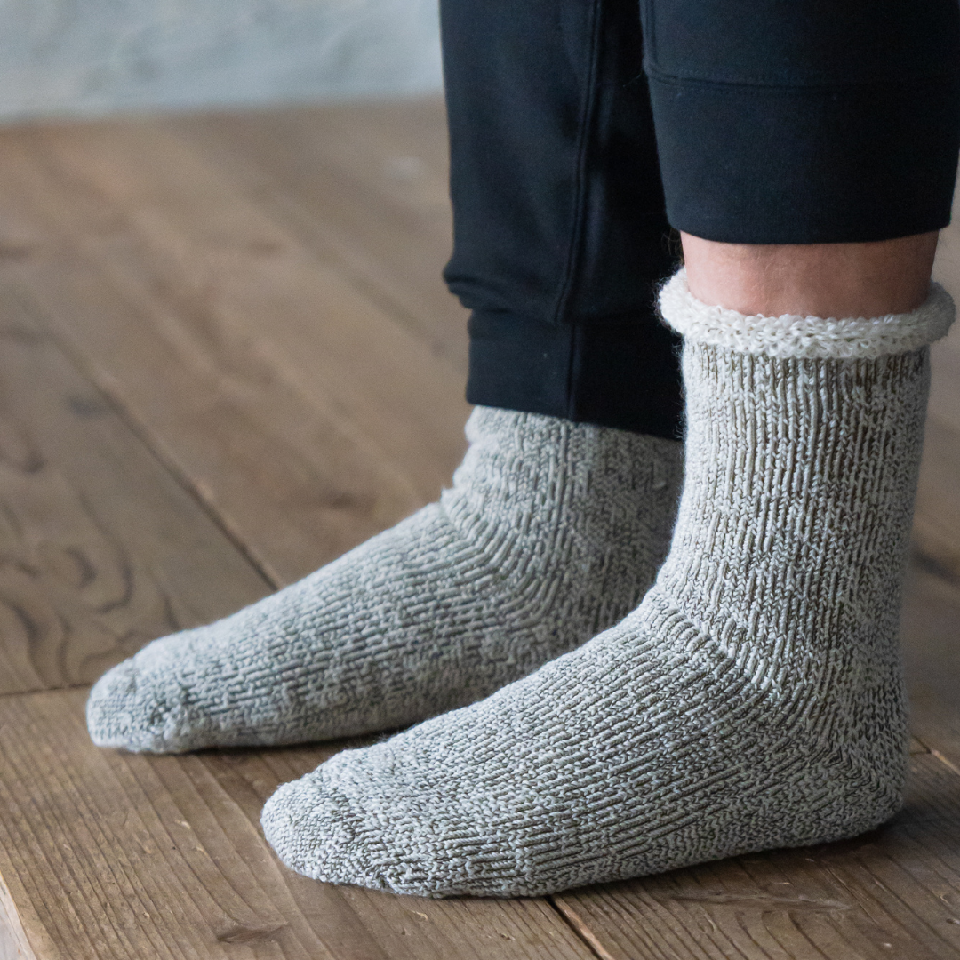 【ギフト】KHAKI 肌がチクチクしないルームソックス