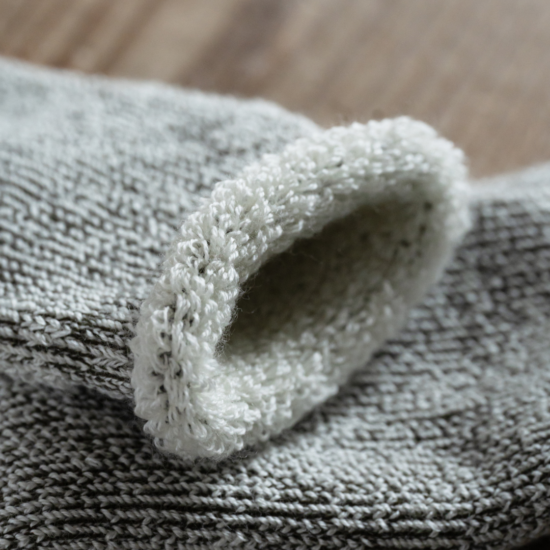 【ギフト】KHAKI 肌がチクチクしないルームソックス