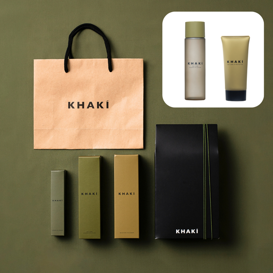 【ギフト】KHAKI 保湿＆UVケアセット＜オールインワンローション＆日やけ止め＞